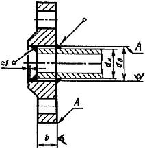 схема фланцы ГОСТ 12820-80